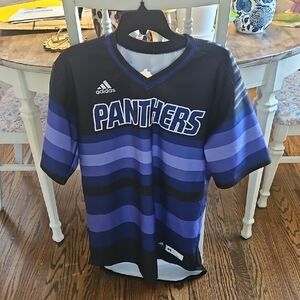 Adidas Panthers Jersey - Black and Purple